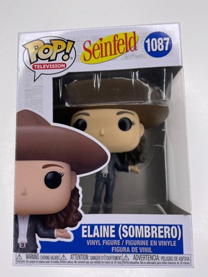Funko Pop! Television Elaine (Sombrero) #1087 Seinfeld Vinyl Figure | eBay
