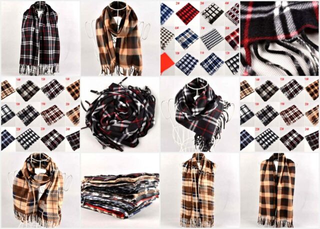 10 accessory scarf wholesale lot mens and unisex girls boys scarves