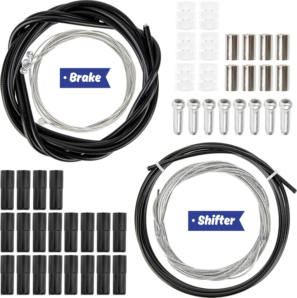 Ferrule Kit In Universal Bike Shifter Cable Kit Bike Brake