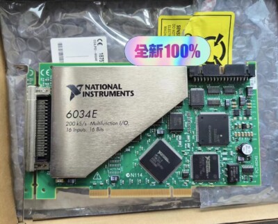 New National Instruments PCI-6034E 778075-01 NI DAQ Card