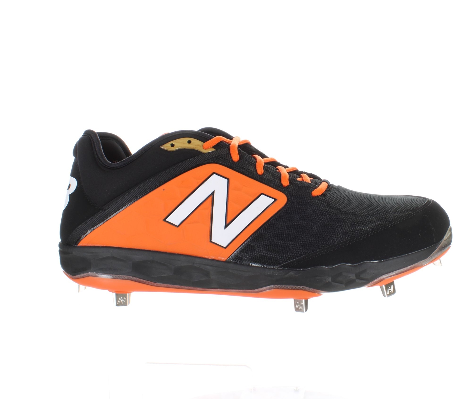 New Balance Mens L3000bo4 Black Baseball Cleats Size 17 (2E) (2393684)