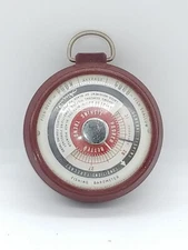 Vintage Airguide 225 Fishing Barometer Fishing Forecaster !!