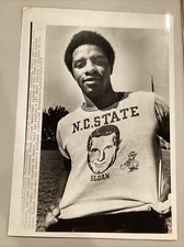 1975 David Thompson North Carolina State Basketball Player Of Year Press Photo