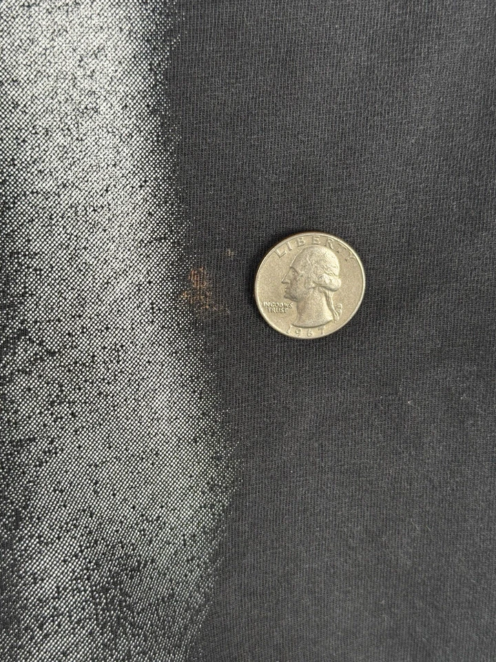 Makaveli Branded 2pac R.I.P Face Faded Graphic TShirt Size XL/7 Kids Faded Black - Image 3 of 4