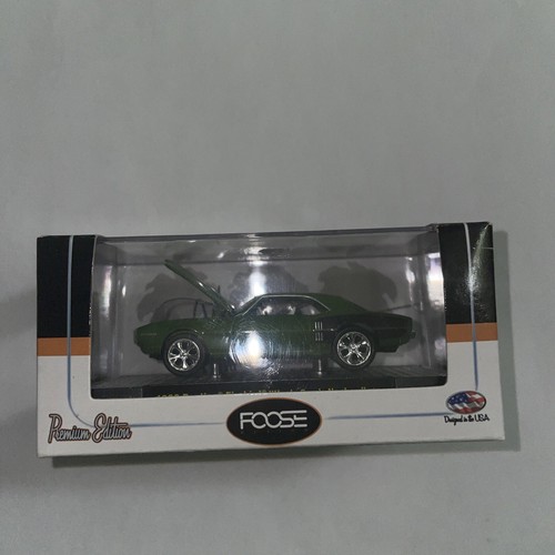 M2 MACHINES 1968 PONTIAC FIREBIRD FOOSE 1/64 UNCLE SAM'S NEPHEW 13-04 Green Car - Picture 2 of 6
