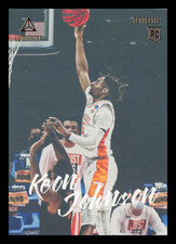 2021 Chronicles Draft Picks #81 Keon Johnson RC – Luminance Rookie NBA Card. rookie card picture