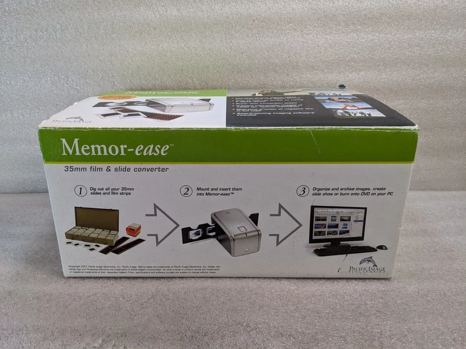 🔥New🔥 Memor-ease 35mm Negative Film and Slide Converter Digital Scanner - Image 2 of 4