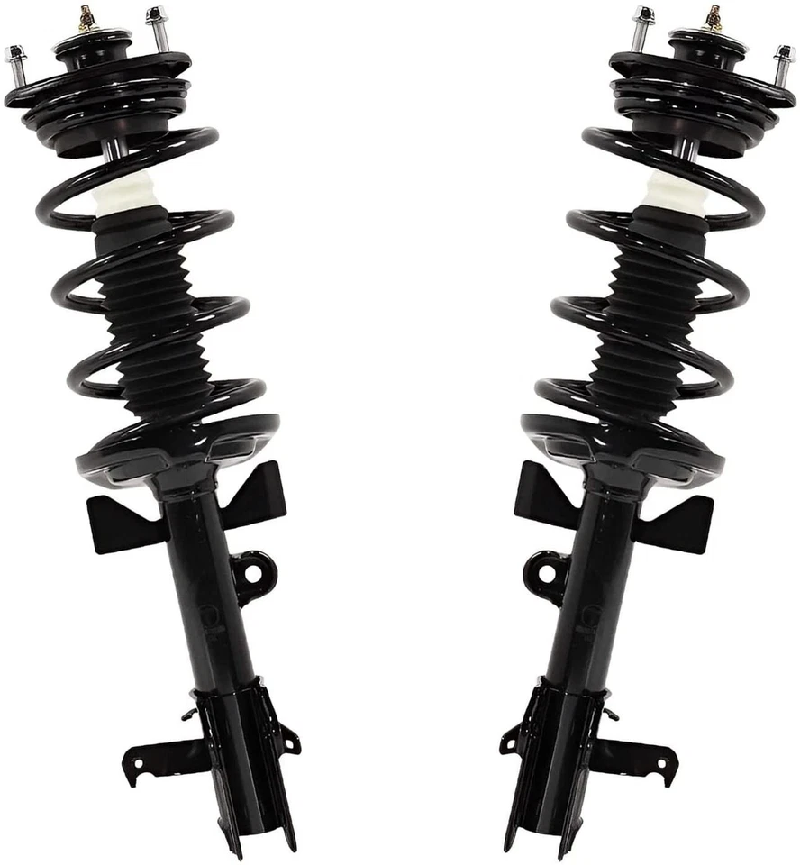Front Struts w/Coil Spring Sway Bars Links Tie Rods for 2011 2012 Honda Odyssey - Image 3 of 4