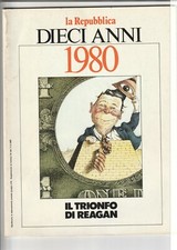 Lotto Libro dell'anno "Dieci anni" da "la Repubblica" - Anno 1979-1980-1983
