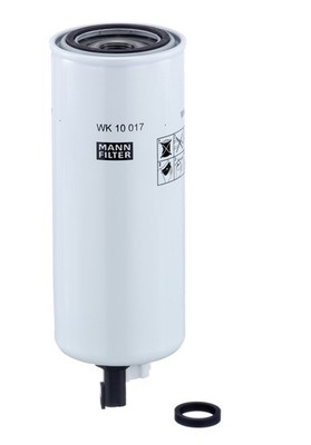 MANN-FILTER Kraftstofffilter WK 10 017 x mit Wasserabscheider Anschraubfilter