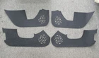 Anti-Scratch Door Cover Felt Fabric 4P Blk for Hyundai Palisade 2026+ Hybrid/Gas
