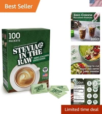 Stevia , Plant Based Zero Calorie, No Erythritol, Sugar Substitute, Sugar-Fre...