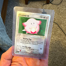 Chansey ex 96/109 EX Ruby & Sapphire Holo Ultra Rare English 2003 120 HP on eBay