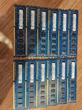 Lot of 12- Hynix 4GB PC3-10600U DDR3-1600 Desktop Memory HMT351U6CFR8C-H9
