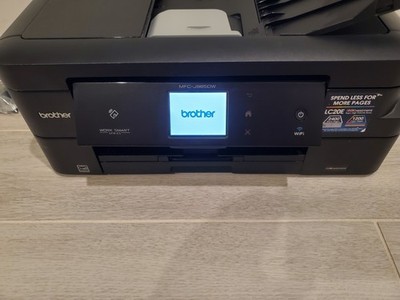 Brother MFC-J985DW Wireless All-in-One Inkjet Printer Tested Working Extra Black