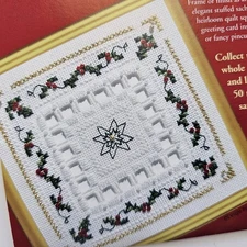 The Victoria Sampler Cutting Fabric For Hardanger & Woven Bars PATTERN ONLY 