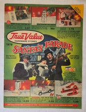 Nice 1979 True Value Hardware Christmas Catalog Santa's Parade Marissa, IL