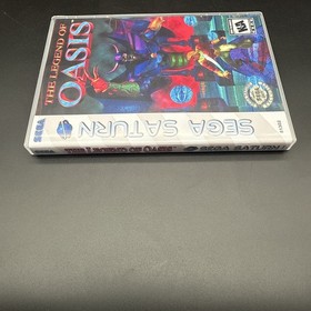 The Legend of Oasis Sega Saturn Game in Reproduction Case No Manual
