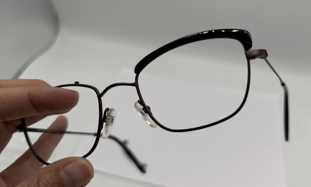 Women’s Lafont Delice 3088 Brown Size 50 Glasses Lafont® Regard Rectangle Eyeglasses - EuroOptica main image 3