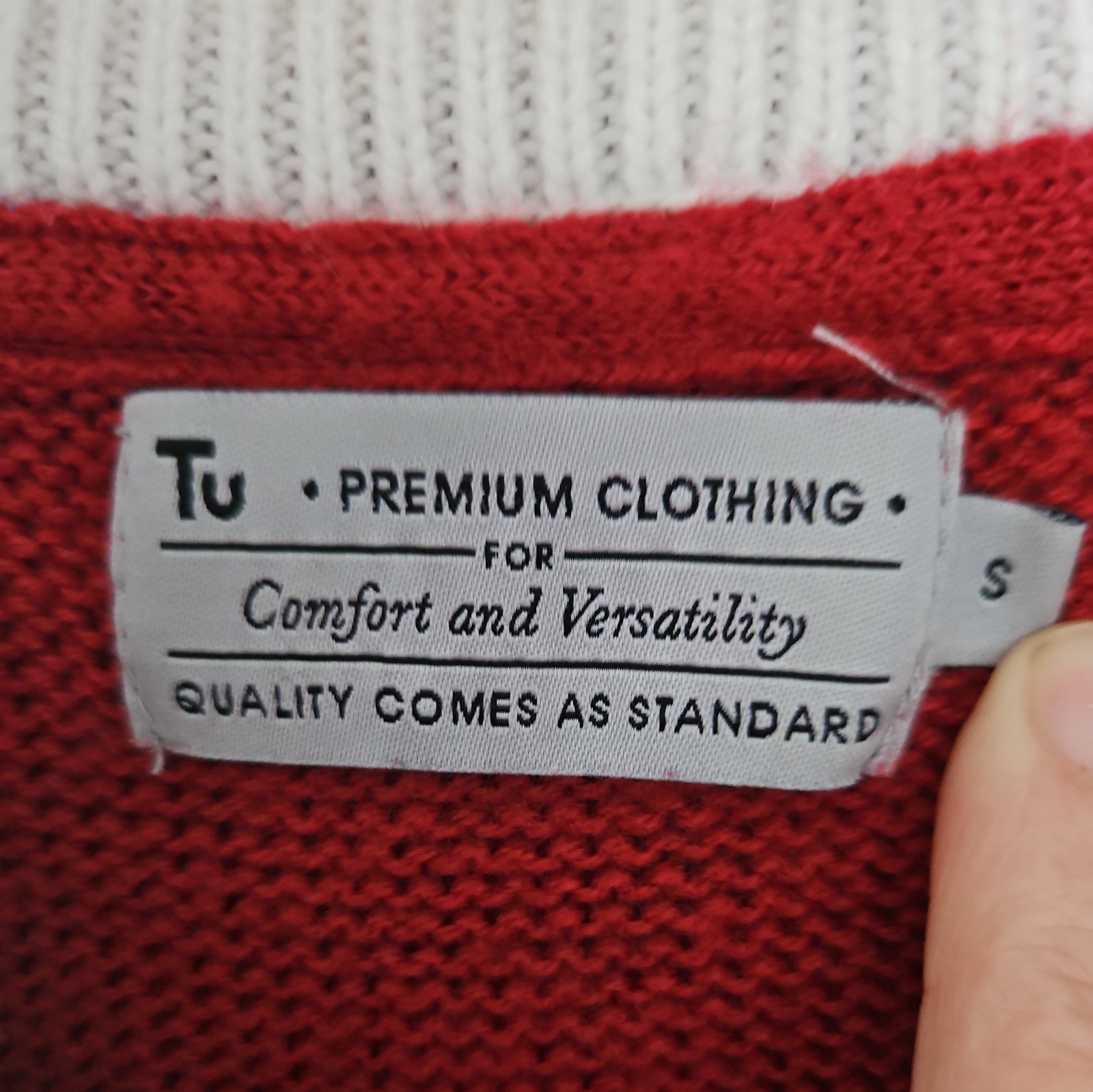 Sainsburys TU CHRISTMAS  JUMPER, Size Small Men's  chest 36-38 ins image 4