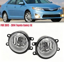 For 2012 2013 2014 Toyota Camry Se Front Bumper Fog Lights Lamps Halogen Lh Rh