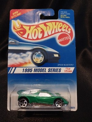 Hot Wheels 1994 - Speed Blaster #343 Green - 1995 Model Series New Sealed #13609