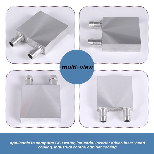 Primary Aluminum alloy Water Cooling 40x40mm for Liquid Water Cooler Heat5793 - Afbeelding 6 van 7