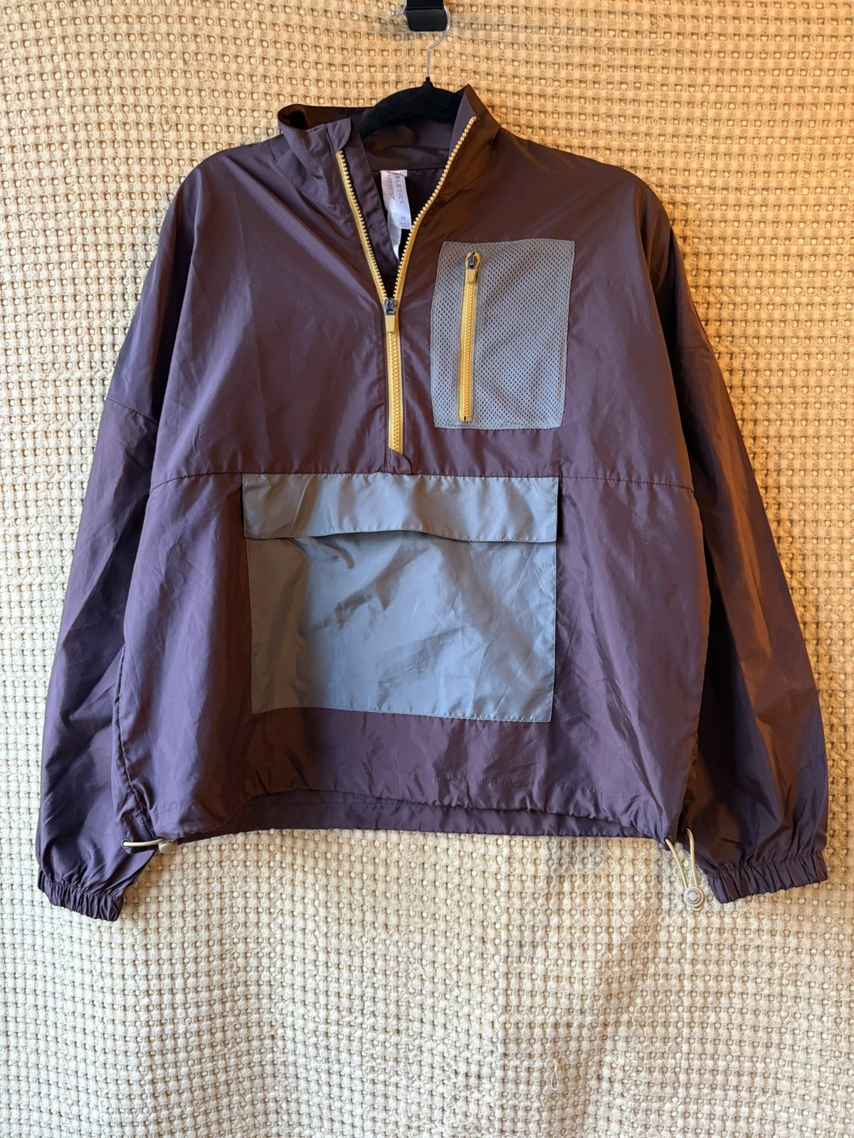 Fabletics  M Shawn Cropped Half-Zip Windbreaker J… - image 1