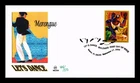 DR JIM STAMPS US COVER MERENGUE LET'S DANCE BAILEMOS FDC WILSON LIMITED EDITION