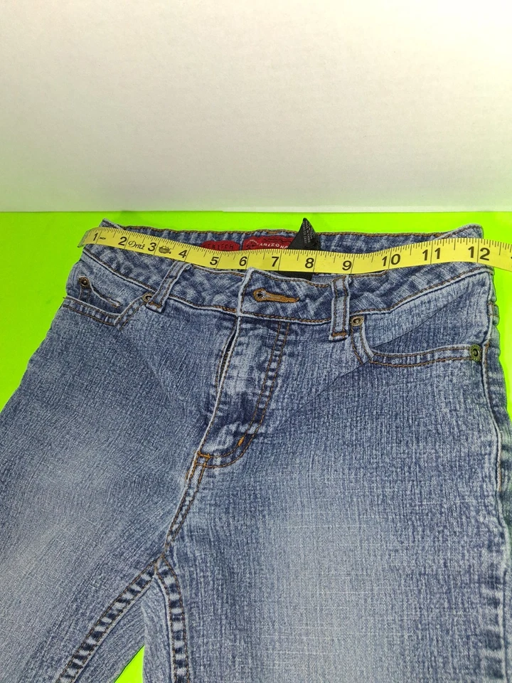 Jeans elásticos Arizona Girl talla 10 regular, 2 piezas. Lite azul, deniem. Foto 4 de 4