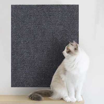Selbstklebende Katzenkratzmatte - zuschneidbarer Katzenteppich - 60x100cm