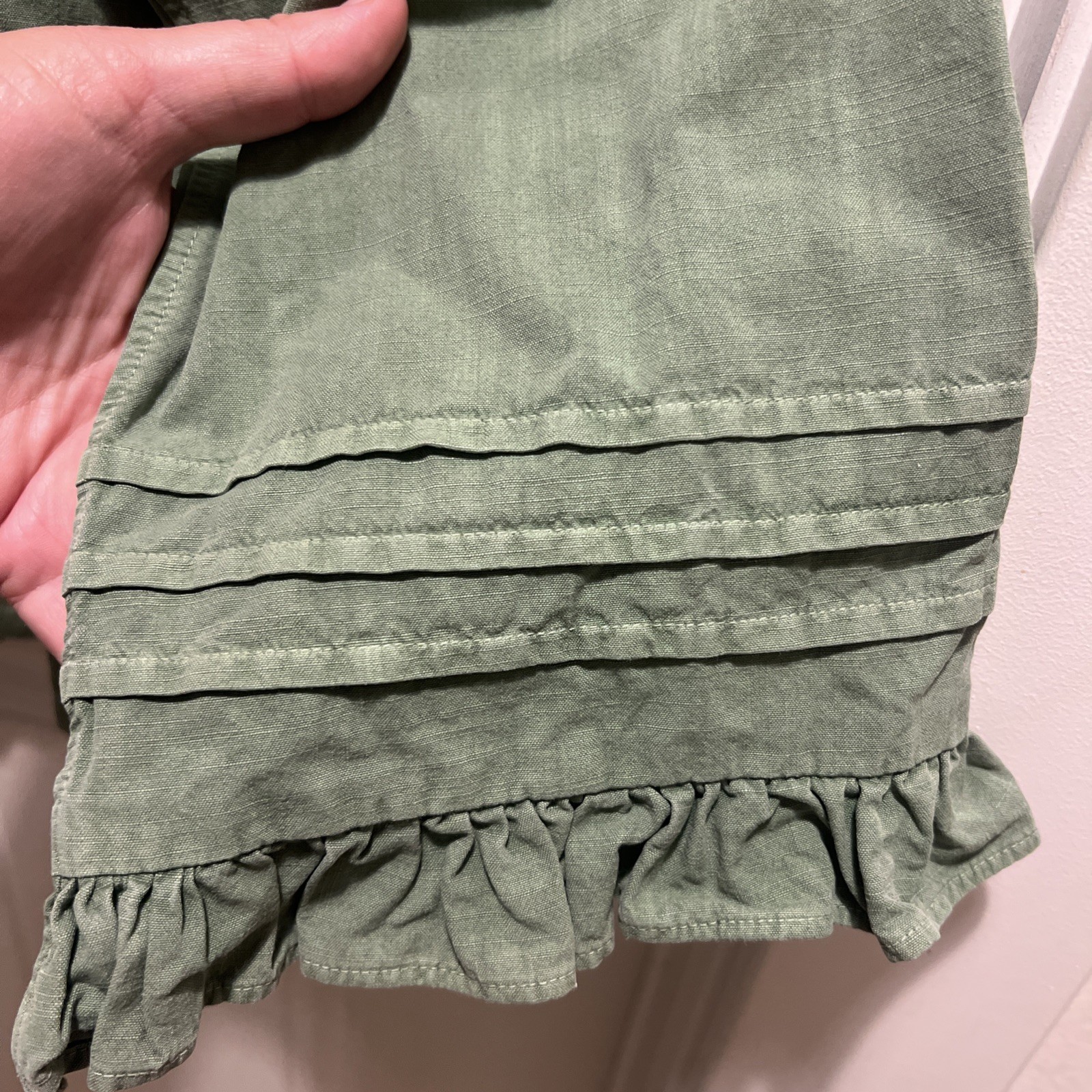 Rudy Jude String Bean Green Structured Pillowcase… - image 12