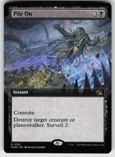 Pile On (Extended Art) March of the Machine 361 R NM MTG