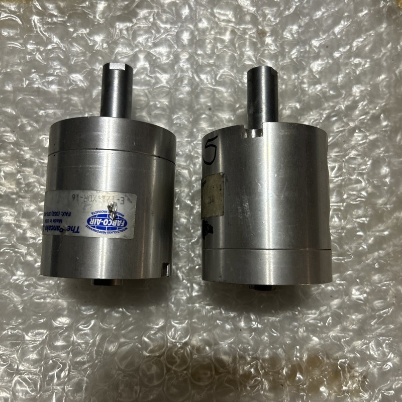 LOT OF 2 Fabco Air E-121-X Dr-16 Air Cylinders 