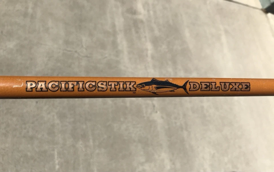 Pacificstik 豪华 PDA 789C 6 英尺 6 英寸拖钓拖钓钓鱼竿 2-PC - 15-50 磅 — 第 3/4 张图片