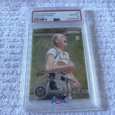 2024 PANINI PRIZM WNBA FRACTAL 5 CAMERON BRINK PSA 10 Rookie Sparks
