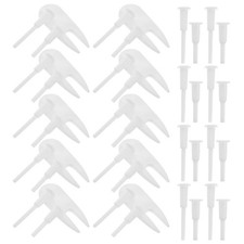 1 Set Versatile Yoga Ball Plug Replacement Kit with Durable ABS Air Stopper Pins
