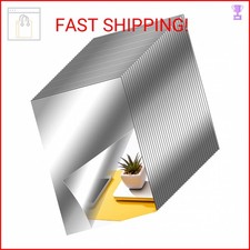 Zonon Flexible Mirror Sheets Self Adhesive Non Glass Mirror Tiles Stickers for H