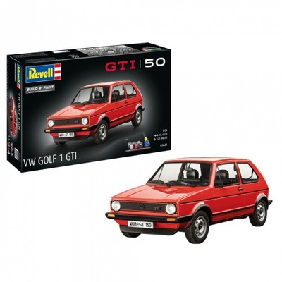 Revell - 50 Jahre VW Golf 1 GTi - 1:24 - 121 Teile