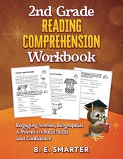 2nd Grade Reading Comprehension Workbook: Engaging Stories, Biographies  Poems