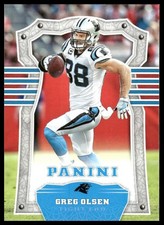 Greg Olsen 2017 Panini #65 Carolina Panthers