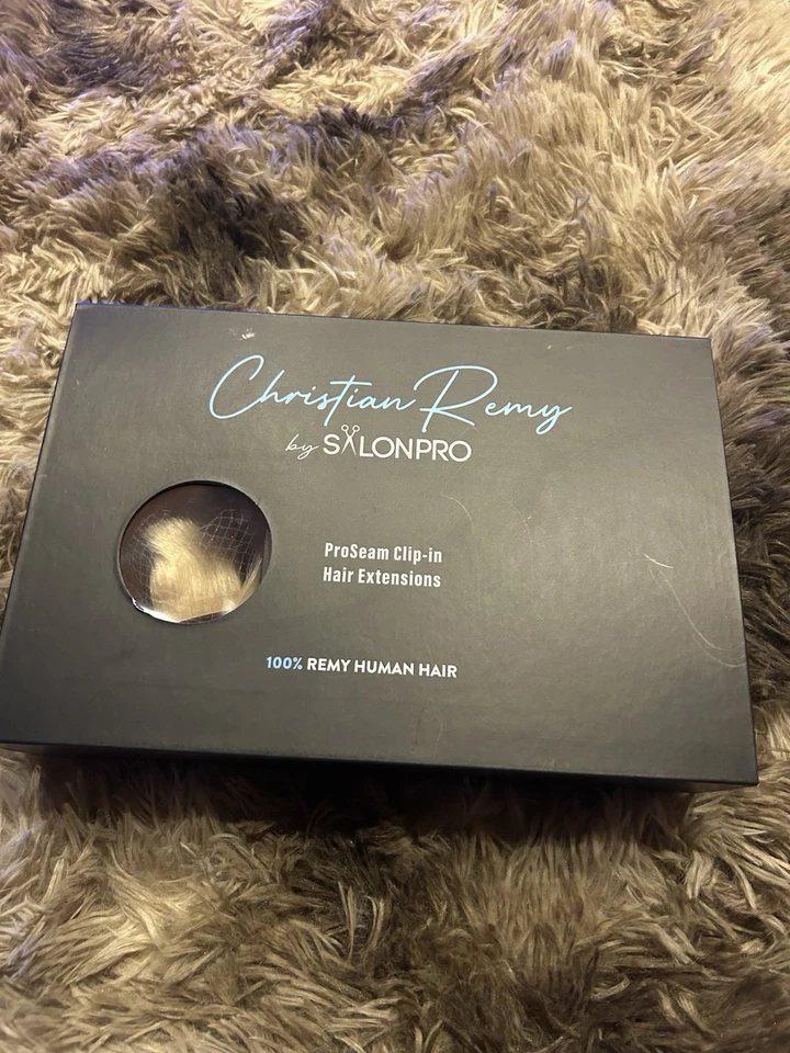 Christian Remy By Salon Pro Human Hair Extensions 22 Inch Crème Blonde - Image 2 of 4