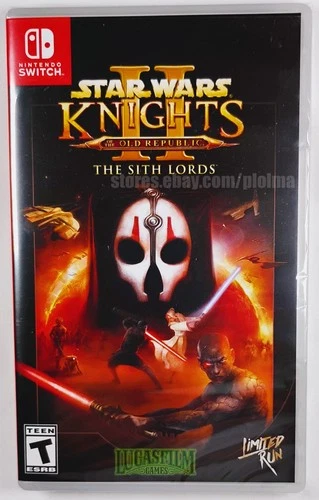 STAR WARS KNIGHTS OF THE OLD REPUBLIC II 2 The Sith Lords NINTENDO SWITCH Game