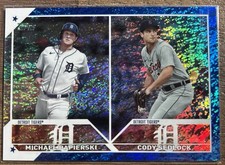 2023 Topps Blue Foil Rookie Combos Michael Papierski/Cody Sedlock /999