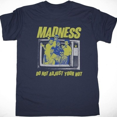Madness Do Not Adjust Your Nut Navy T-Shirt