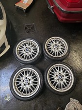 Genuine BMW MV1 18” Alloy Wheels 8” & 8.5”. E36 E46  set of 4