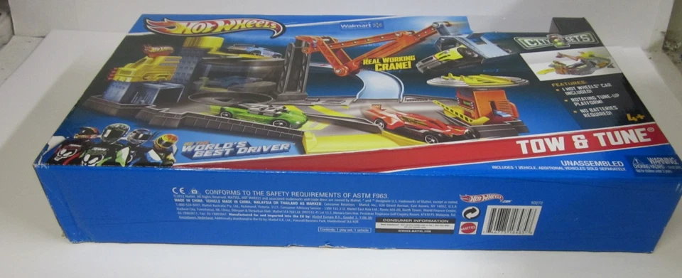 Hot Wheels 2012 grúa de remolque y afinación juego nuevo Foto 4 de 4