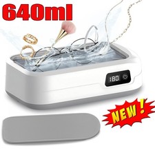 640ML Ultraschallreinigungsger&auml;t Ultraschallreiniger 49000Hz f&uuml;r Brillen,Uhren