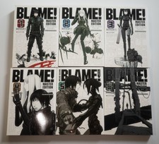 Blame! Master Edition Manga Volumes 1-6 Complete Set English