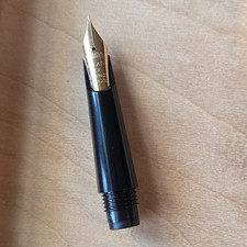 Osmiroid 22 Kt gold plated Rolatip EF Extra Fine "Wing" Fountain Pen Nib